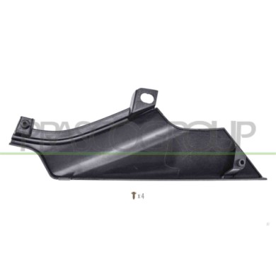 LIBRETTO_RICHIESTA_TARGA.JPG Modanatura Destra Griglia Inferiore Con Primer Compatibile Per ISUZU D-MAX DOUBLE CAB Dal 01/2024 i