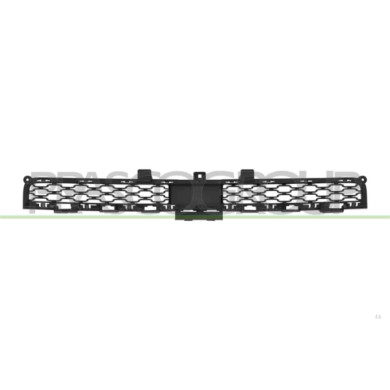 LIBRETTO_RICHIESTA_TARGA.JPG Griglia Paraurti Anteriore Nera Centrale Superiore Compatibile Per JEEP GRAND CHEROKEE L (WL) Dal 1