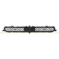 LIBRETTO_RICHIESTA_TARGA.JPG Griglia Paraurti Anteriore Centrale Superiore Nera Goffrata Fori Pdc+Supporti JEEP COMPASS CROSS/TR