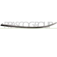 Profilo Cromato Sinistro Paraurti Anteriore Per Audi A6 Dal 1997 Al 2001