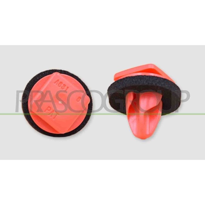 NEUTRO.jpg Clips Fissaggio Modanature (2 Pezzi) Compatibile Per JEEP RENEGADE Dal 06/2014 Al 08/2018 Codice Originale 52068106