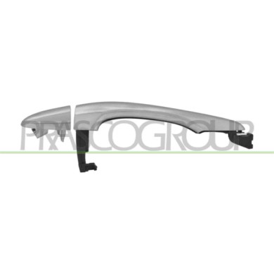 LIBRETTO_RICHIESTA_TARGA.JPG Maniglia Anteriore/Posteriore Destra Esterna Cromata Compatibile Per KIA SPORTAGE (SL) Dal 01/2011 