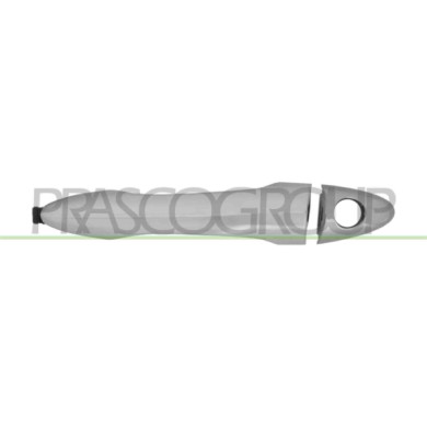 SX_SCRITTA_LOGO.jpg Maniglia Anteriore Sinistra Esterna Cromata Con Foro Nottolino KIA SPORTAGE (SL) Dal 01/2011 Al 12/2015 8265