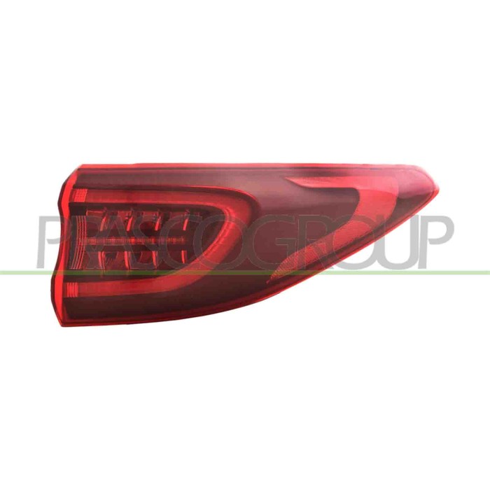 DX_SCRITTA_LOGO.jpg Fanale Posteriore Destro Esterno Con Porta Lampada Led Versione Mobis KIA SPORTAGE (QL) Dal 09/2018 Al 08/20