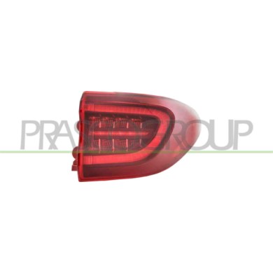 LIBRETTO_RICHIESTA_TARGA.JPG Fanale Posteriore Destro Esterno Con Porta Lampada Led Versione Mobis KIA SPORTAGE (QL) Dal 09/2018