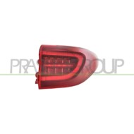LIBRETTO_RICHIESTA_TARGA.JPG Fanale Posteriore Destro Esterno Con Porta Lampada Led Versione Mobis KIA SPORTAGE (QL) Dal 09/2018