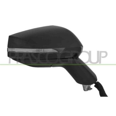 DX_SCRITTA_LOGO.jpg Retrovisore Destro Elettrico Nero Termico Con Fanale Convesso 6 Pins KIA SPORTAGE (NQ5) Dal 09/2021 Al 08/20