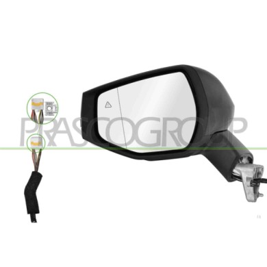 LIBRETTO_RICHIESTA_TARGA.JPG Retrovisore Sinistro Elettrico Nero Termico Chiudibile Fanale Blis Asferico 10 Pins KIA SPORTAGE (N