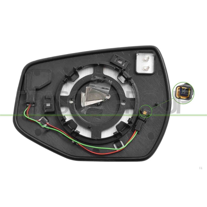 LIBRETTO_RICHIESTA_TARGA.JPG Piastra Specchio Destra Termica Con Blis Convessa Compatibile Per KIA SPORTAGE (NQ5) Dal 09/2021 Al