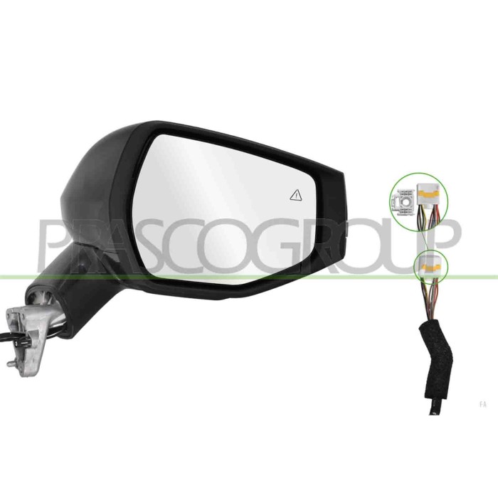 LIBRETTO_RICHIESTA_TARGA.JPG Retrovisore Destro Elettrico Primer Termico Chiudibile Fanale Blis Convesso 10 Pins KIA SPORTAGE GT