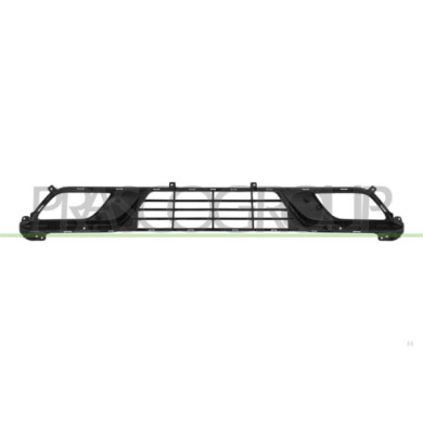 LIBRETTO_RICHIESTA_TARGA.JPG Griglia Paraurti Anteriore Centrale Inferiore Nera Compatibile Per KIA NIRO Dal 01/2016 Al 09/2019 