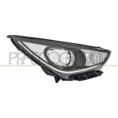 DX_SCRITTA_LOGO.jpg Proiettore Destro Hb3 Elettrico Con Motore Con Luce Diurna Led Versione Seogu KIA NIRO Dal 01/2016 Al 09/201
