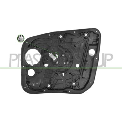 DX_SCRITTA_LOGO.jpg Alzacristallo Anteriore Destro Con Pannello Mod. 5 Porte Compatibile Per KIA SORENTO (UM) Dal 11/2014 Al 07/