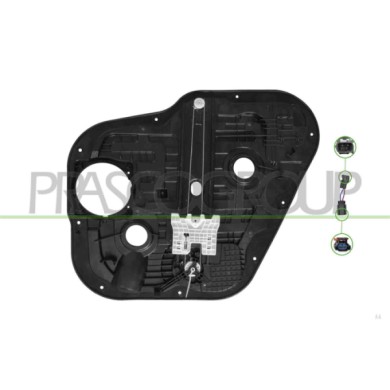LIBRETTO_RICHIESTA_TARGA.JPG Alzacristallo Posteriore Sinistro Con Pannello Mod. 5 Porte Compatibile Per KIA SORENTO (UM) Dal 11