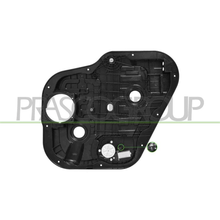 DX_SCRITTA_LOGO.jpg Alzacristallo Posteriore Destro Con Pannello Mod. 5 Porte Compatibile Per KIA SORENTO (UM) Dal 08/2017 Al 02