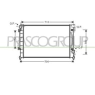 Radiatore Per Audi A6 Dal 1997 Al 2001