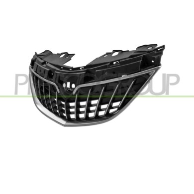 NEUTRO.jpg Griglia Radiatore Nera Con Modanatura Cromata Mod. 21   Compatibile Per LANCIA YPSILON Dal 09/2015 Al 01/2024 7357378