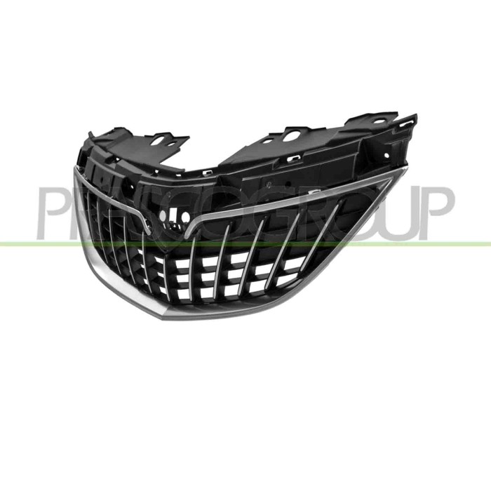 NEUTRO.jpg Griglia Radiatore Nera Con Modanatura Cromata Mod. 21   Compatibile Per LANCIA YPSILON Dal 09/2015 Al 01/2024 7357378