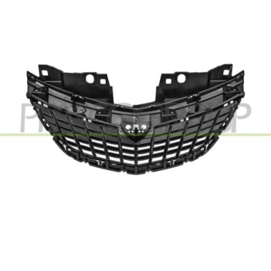 LIBRETTO_RICHIESTA_TARGA.JPG Griglia Radiatore Nera Mod. 21   Compatibile Per LANCIA YPSILON Dal 09/2015 Al 01/2024 Codice Origi