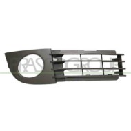 Griglia Destra Paraurti Nera Per Audi A6 Dal 2001 Al 2004
