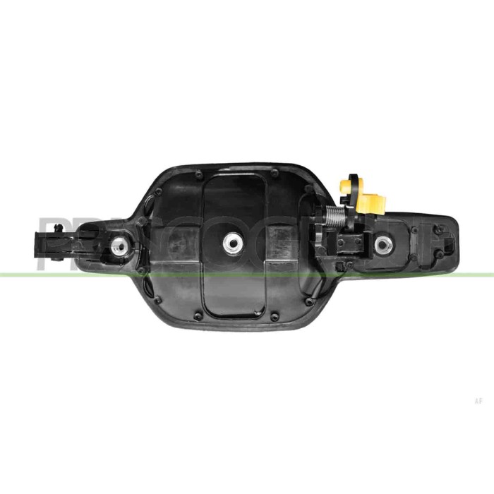 LIBRETTO_RICHIESTA_TARGA.JPG Maniglia Posteriore Destra Esterna Nera Con Inserto Cromato Compatibile Per MITSUBISHI PAJERO Dal 0