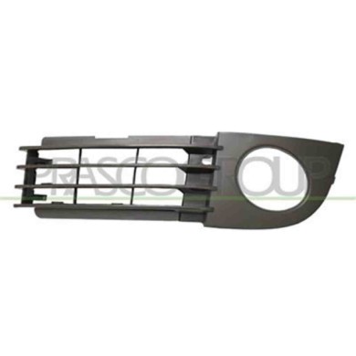 GUIDA_ALLA_SCELTA.JPG Griglia Sinistra Paraurti Nera Per Audi A6 Dal 2001 Al 2004