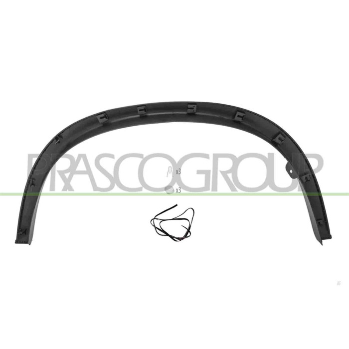 LIBRETTO_RICHIESTA_TARGA.JPG Parafanghino Posteriore Sinistro Compatibile Per MITSUBISHI ASX Dal 11/2019 Al 02/2023 Codice Origi