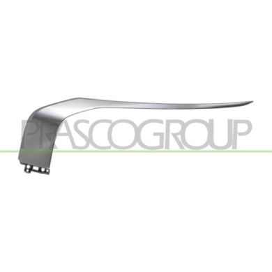 SX_SCRITTA_LOGO.jpg Modanatura Sinistra Paraurti Anteriore Superiore Cromata Compatibile Per MITSUBISHI OUTLANDER (GN) Dal 09/20