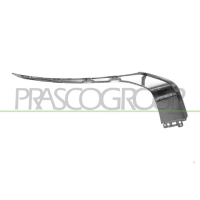LIBRETTO_RICHIESTA_TARGA.JPG Modanatura Sinistra Paraurti Anteriore Superiore Cromata Compatibile Per MITSUBISHI OUTLANDER (GN) 