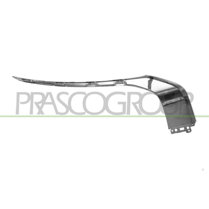 LIBRETTO_RICHIESTA_TARGA.JPG Modanatura Sinistra Paraurti Anteriore Superiore Cromata Compatibile Per MITSUBISHI OUTLANDER (GN) 