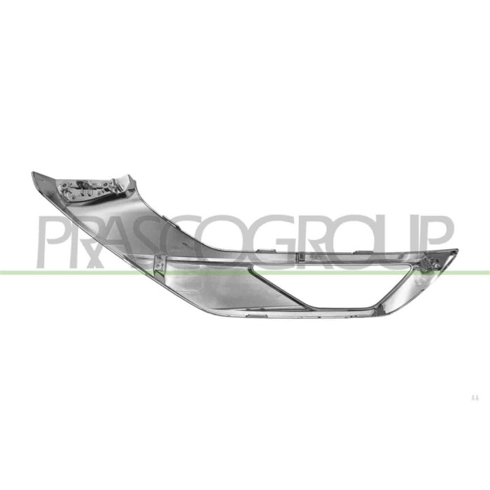 LIBRETTO_RICHIESTA_TARGA.JPG Modanatura Destra Paraurti Anteriore Inferiore Cromata Compatibile Per MITSUBISHI OUTLANDER (GN) Da