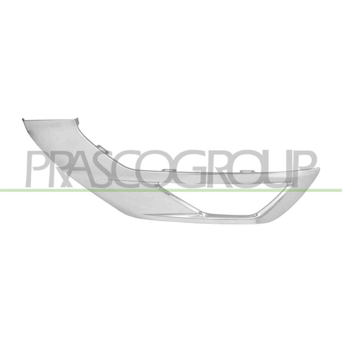 SX_SCRITTA_LOGO.jpg Modanatura Sinistra Paraurti Anteriore Inferiore Cromata Compatibile Per MITSUBISHI OUTLANDER (GN) Dal 09/20