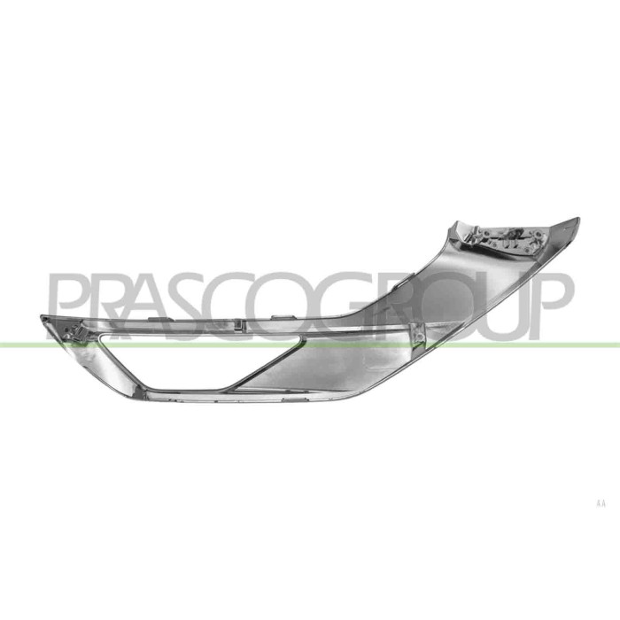 LIBRETTO_RICHIESTA_TARGA.JPG Modanatura Sinistra Paraurti Anteriore Inferiore Cromata Compatibile Per MITSUBISHI OUTLANDER (GN) 