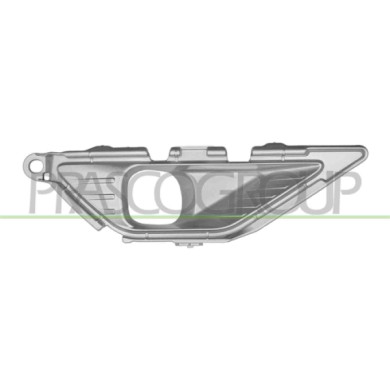 DX_SCRITTA_LOGO.jpg Griglia Destra Paraurti Anteriore Argento Con Sede Fendi Aperta MITSUBISHI OUTLANDER (GN) Dal 09/2022 in poi