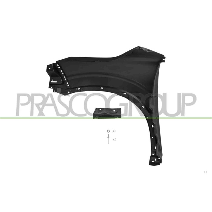 LIBRETTO_RICHIESTA_TARGA.JPG Parafango Anteriore Destro Con Fori Parafanghino Compatibile Per MITSUBISHI OUTLANDER (GN) Dal 09/2