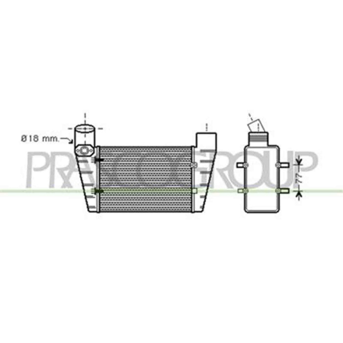AD033N004_1.JPG Intercooler Per Audi A6 Dal 2001 Al 2004