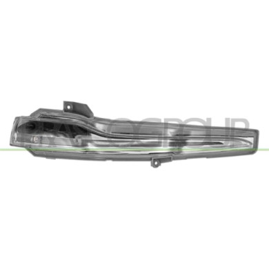 DX_SCRITTA_LOGO.jpg Fanale Bianco Per Retrovisore Destro Mod.   12/14 MERCEDES C CLASS (W205/S205) Dal 01/2014 Al 08/2018 A09990