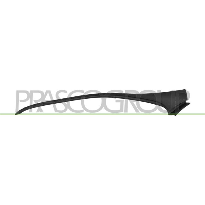 DX_SCRITTA_LOGO.jpg Modanatura Destra Griglia Paraurti Anteriore Inferiore Nera Goffrata MERCEDES C CLASS AMG/AMG LINE Dal 09/20