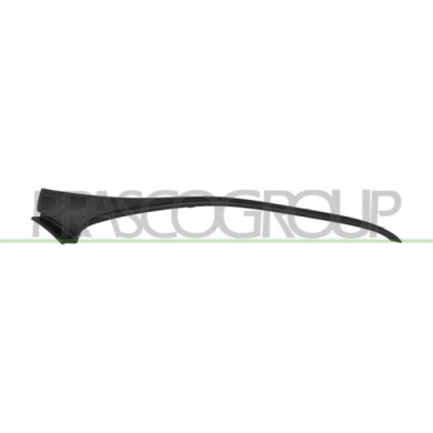 SX_SCRITTA_LOGO.jpg Modanatura Sinistra Griglia Paraurti Anteriore Inferiore Nera Goffrata MERCEDES C CLASS AMG/AMG LINE Dal 09/