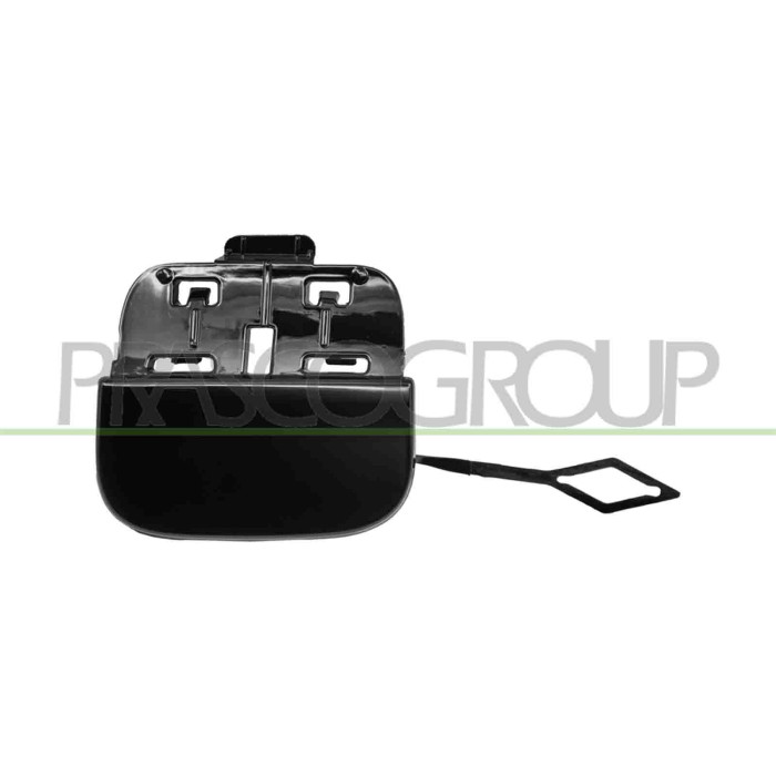 NEUTRO.jpg Tappo Coprigancio Traino Paraurti Posteriore Nero Mod. Amg C43 C63 MERCEDES C CLASS AMG/AMG LINE (W206/S206) Dal 09/2