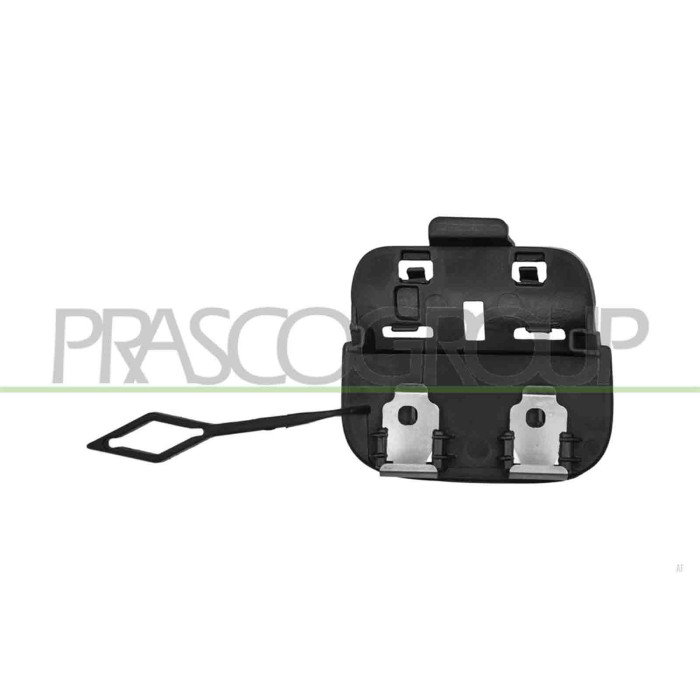 LIBRETTO_RICHIESTA_TARGA.JPG Tappo Coprigancio Traino Paraurti Posteriore Nero Mod. Amg C43 C63 MERCEDES C CLASS AMG/AMG LINE (W