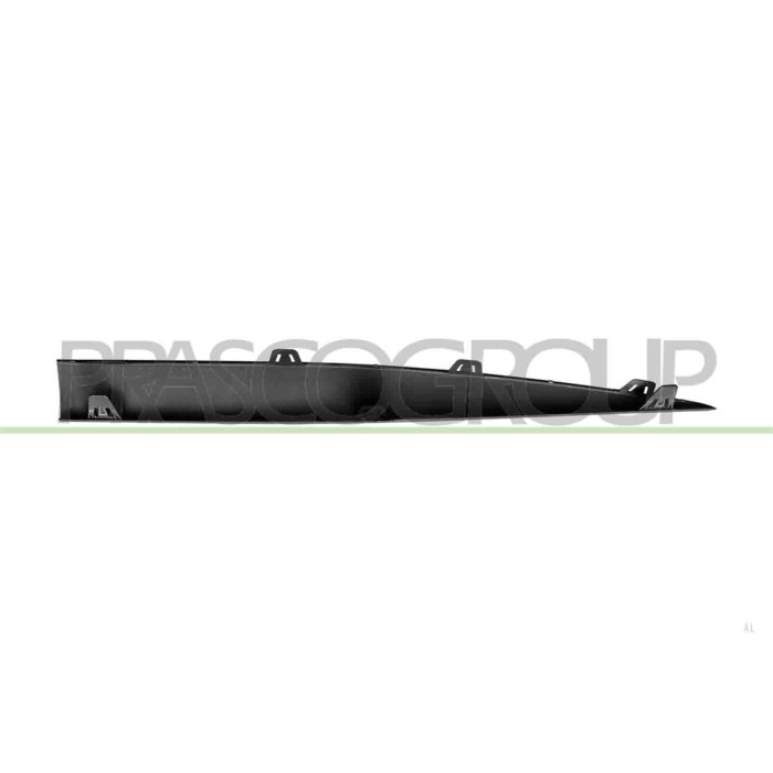 LIBRETTO_RICHIESTA_TARGA.JPG Modanatura Destra Longherone Sottoporta Parte Posteriore Nera Goffrata MERCEDES C CLASS AMG/AMG LIN