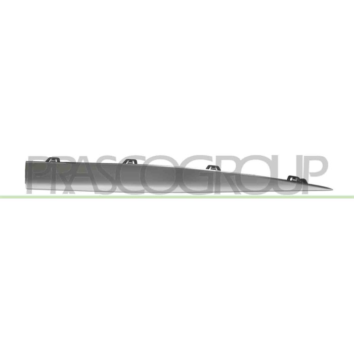 SX_SCRITTA_LOGO.jpg Modanatura Sinistra Longherone Sottoporta Parte Posteriore Grigia Argento MERCEDES C CLASS AMG/AMG LINE Dal 