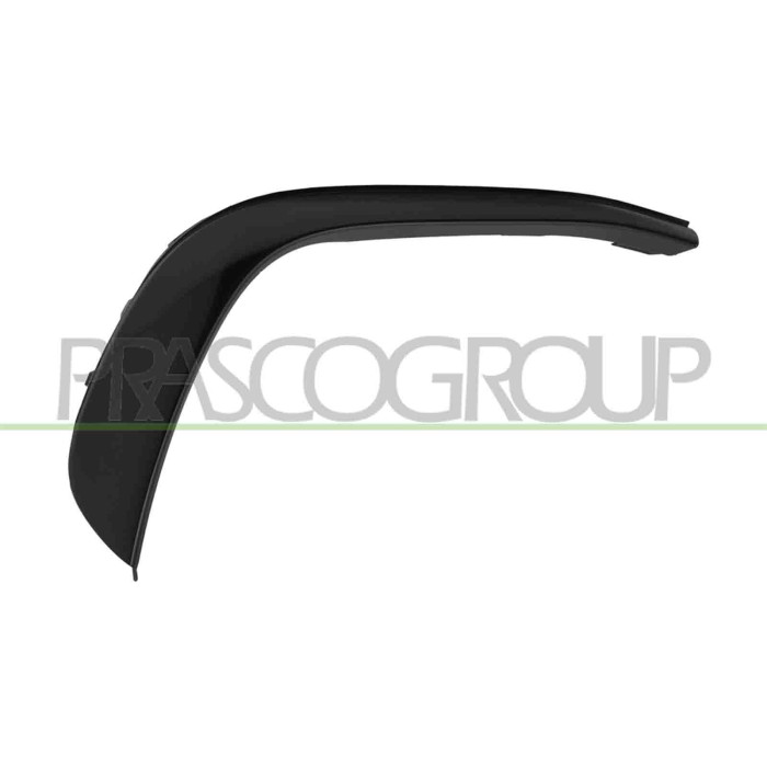 DX_SCRITTA_LOGO.jpg Modanatura Destra Paraurti Anteriore Nera Lucida MERCEDES GLA CLASS (H247) AMG/AMG LINE Dal 01/2020 Al 08/20