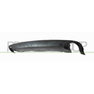 Spoiler Paraurti Posteriore Nero/goffrato Per Audi A6 Dal 2004 Al 2008