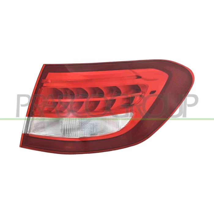 DX_SCRITTA_LOGO.jpg Fanale Posteriore Destro Esterno Con Porta Lampada Versione Odelo Mod. Business MERCEDES GLC CLASS (X253) Da
