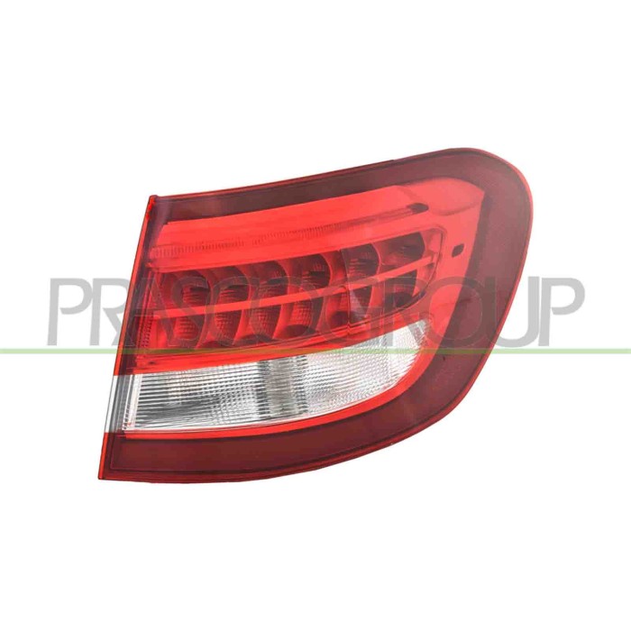 LIBRETTO_RICHIESTA_TARGA.JPG Fanale Posteriore Destro Esterno Con Porta Lampada Versione Odelo Mod. Business MERCEDES GLC CLASS 