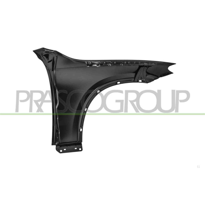 LIBRETTO_RICHIESTA_TARGA.JPG Parafango Anteriore Sinistro Con Fori Parafanghino Alluminio MERCEDES GLC CLASS (X254) Dal 09/2022 