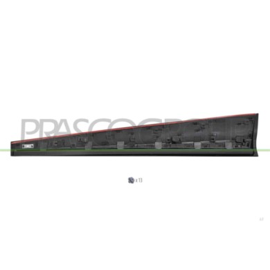 LIBRETTO_RICHIESTA_TARGA.JPG Modanatura Porta Anteriore Destra Nera Goffrata Compatibile Per MG 4 Dal 06/2022 in poi Codice Orig