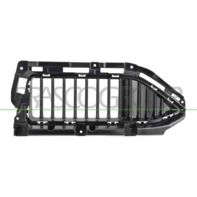 SX_SCRITTA_LOGO.jpg Griglia Sinistra Paraurti Anteriore Nera Compatibile Per MG 4 Dal 06/2022 in poi Codice Originale 11183307